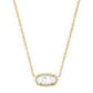 Elisa Gold - Ivory Mother Of Pearl Necklace
