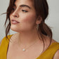 Elisa Gold - Genuine Citrine Quart Necklace