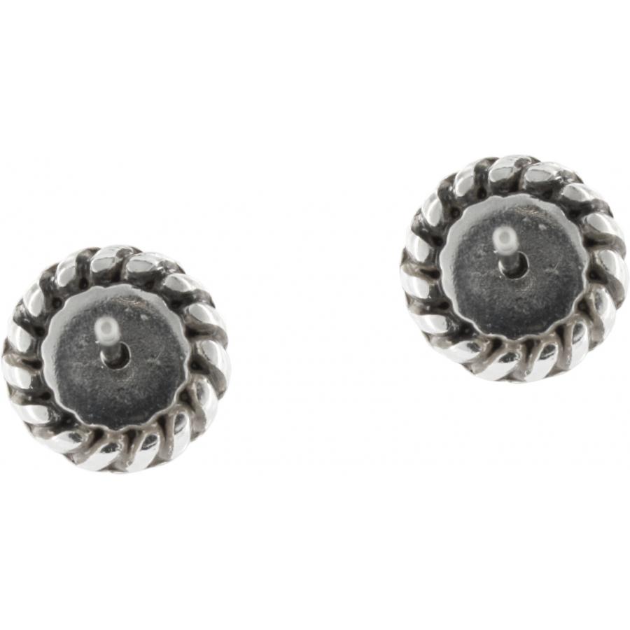 Gold Magic Mini Post Earrings Back View