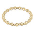 Enewton Classic Grateful Pattern 6mm Bead Bracelet- Gold