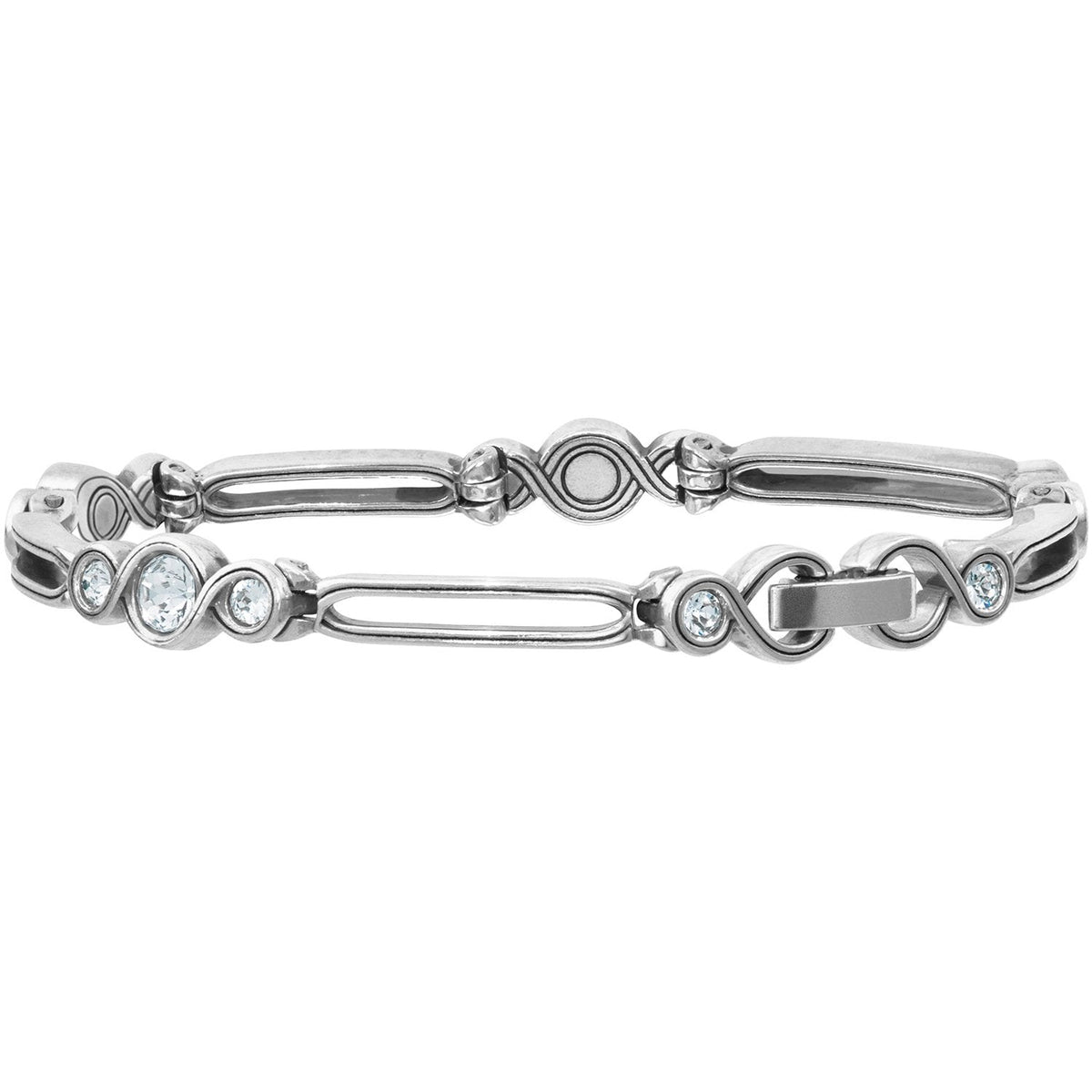 Infinity Sparkle Bracelet Silver