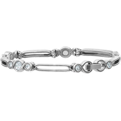Infinity Sparkle Bracelet Silver