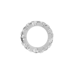 Infinity Silver Spacer Side View 