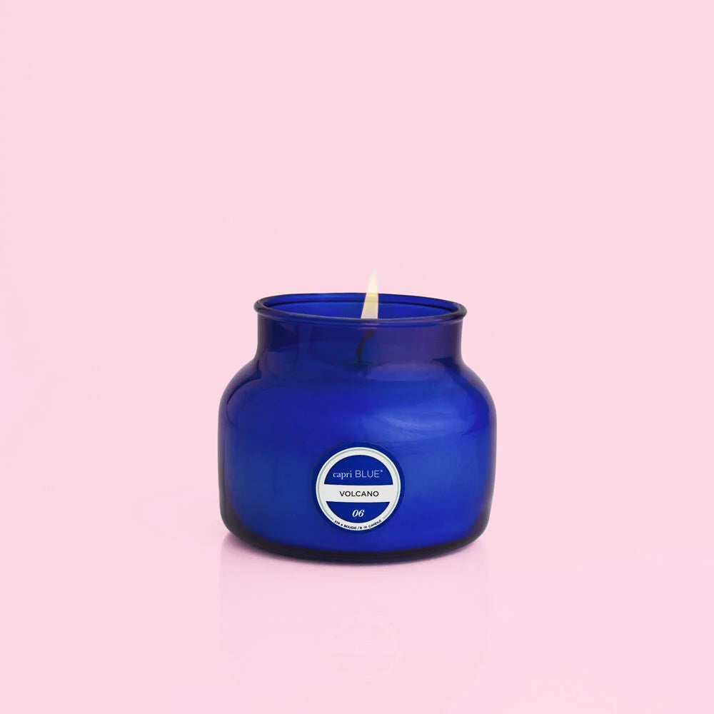 8 oz Capri Blue petite Volcano candle.