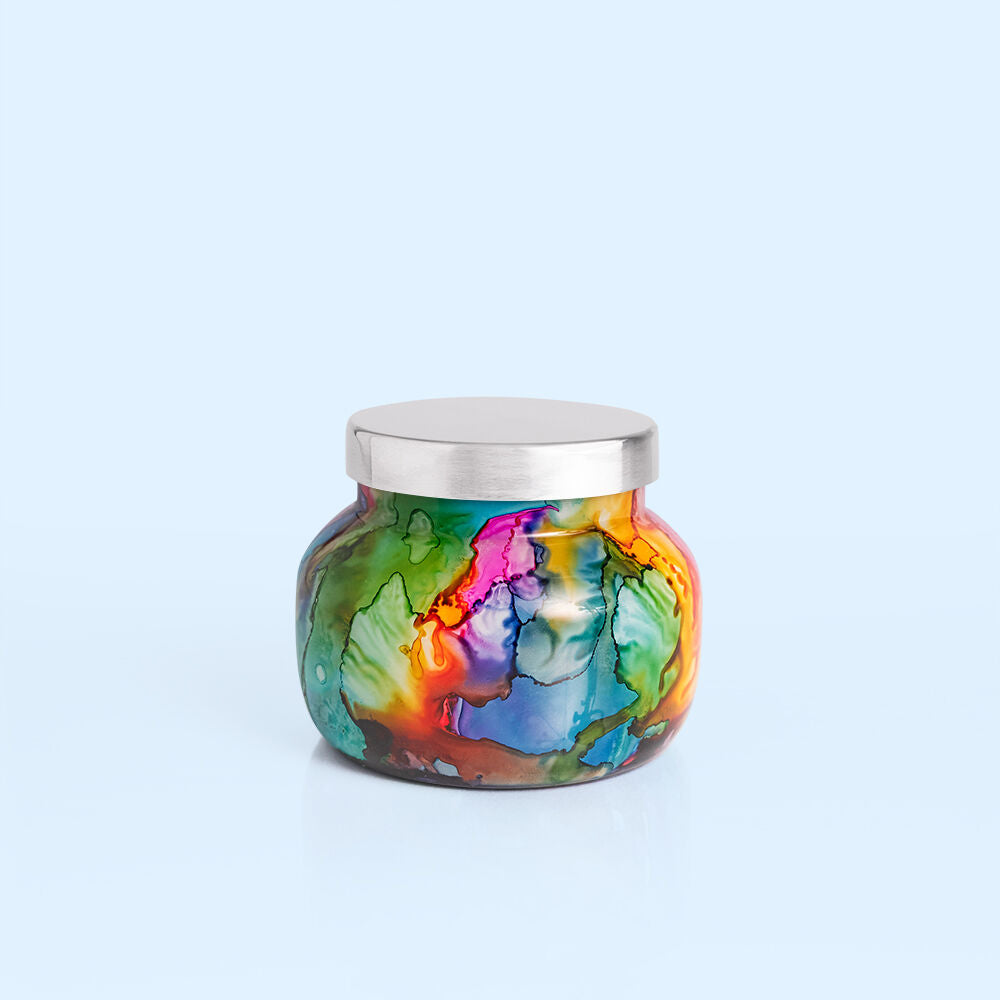 Petite Jar Watercolor Volcano - 8 Oz