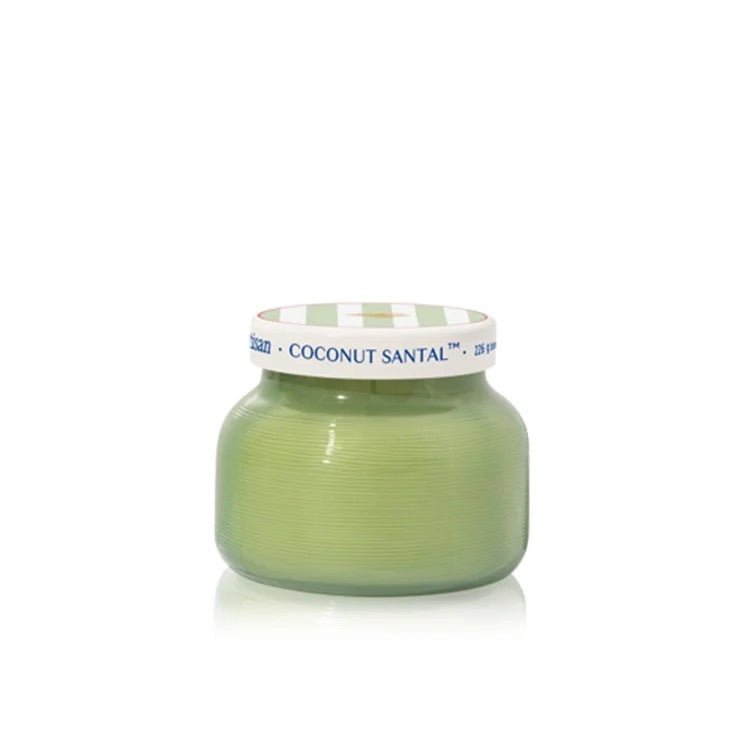 Caffe Capri 8oz Petite Candle, Coconut Santal