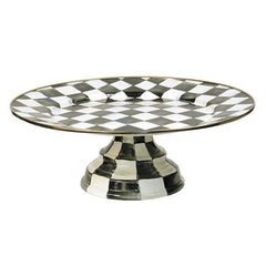 Courtly Check Large Pedestal Platter