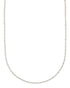 Kendra Scott Lola Chain Necklace Rhodium