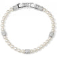 Meridian Petite Pearl Bracelet Front View
