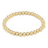 Classic Gold 5mm Bead Bracelet - Enewton