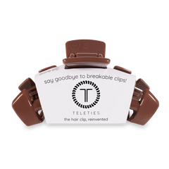 TELETIES - Nutmeg Large Hair Clip
