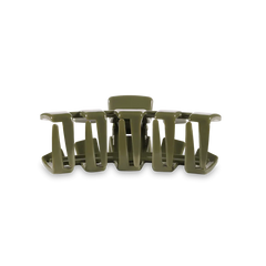 TELETIES Classic Olive Tiny Hair Clip