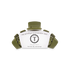 TELETIES Classic Olive Tiny Hair Clip