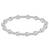 Classic Sincerity Pattern 5mm Bead Bracelet - Sterling - enewton