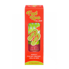 California Mango Dreaming Foot Spa Kit- Mend Balm 4oz With 1 Pair Cali Cute Flip Flop Socks