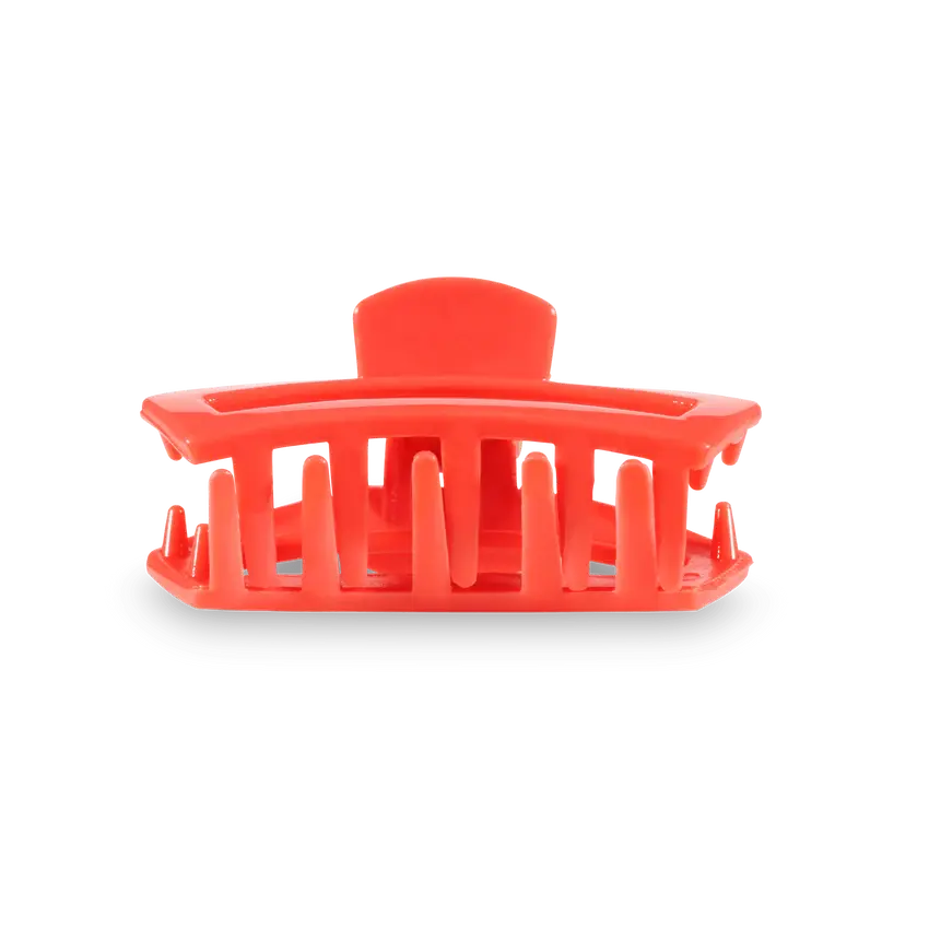 TELETIES Coral Tiny Clip Side View