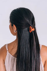 TELETIES Coral Tiny Clip Hair View
