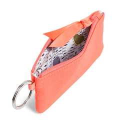 Zip ID Lanyard Desert Flower Pink