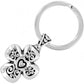 Divinity Cross Key Fob Front View