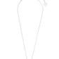 Ari Rhodium - Ivory Mother of Pearl Necklace Chain View