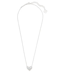 Ari Rhodium - Ivory Mother of Pearl Necklace Chain View
