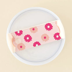 Tumbler Lid Tag (Daisy)