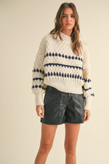 Aspen Color Popped Sweater