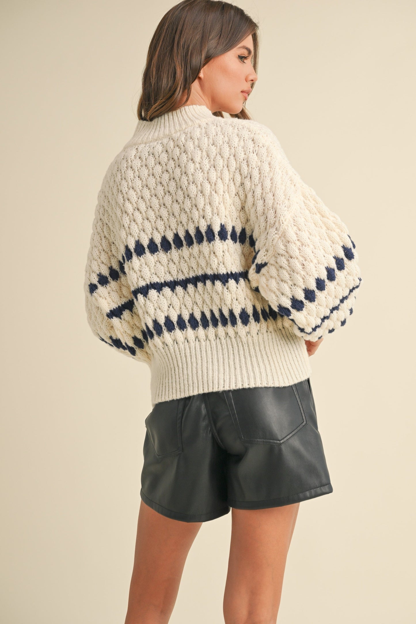 Aspen Color Popped Sweater