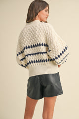 Aspen Color Popped Sweater