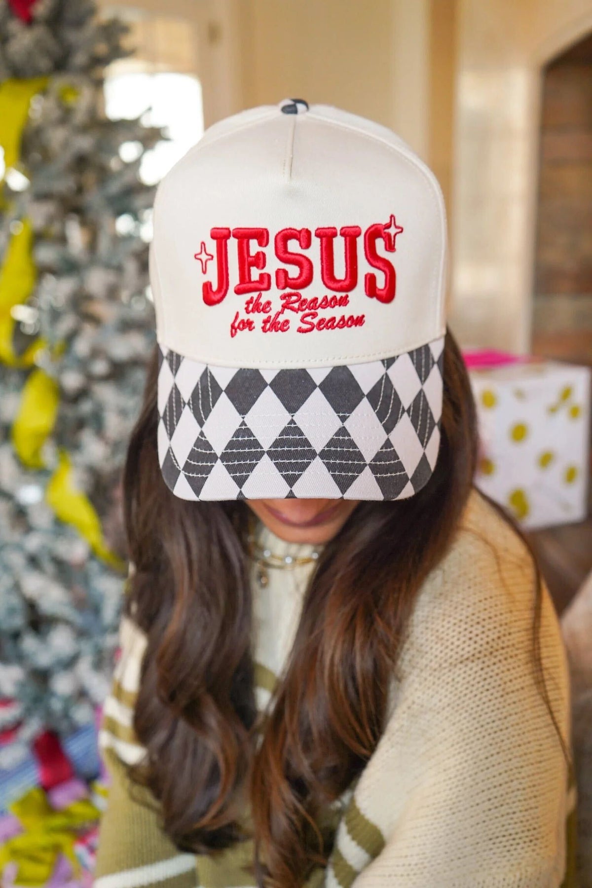 jesus reason hat detail