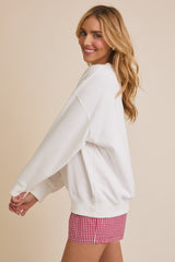 All American Embroidered Crewneck