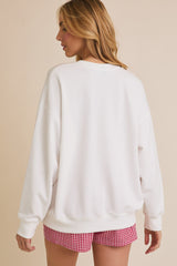 All American Embroidered Crewneck