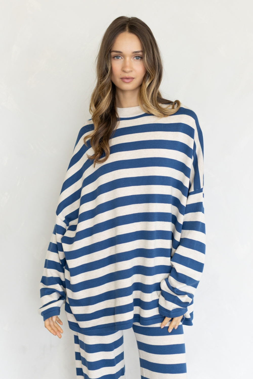 Brooklyn Striped Knit Top