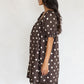 Linda Polka Dot Cotton Mini Dress