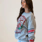 Ohio State Langford Oversized Fleece Crew