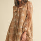Phoebe Embroidered Mini Dress