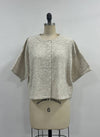 Ruby Pointelle Short Sleeve Cardigan