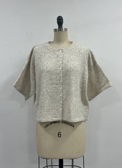 Ruby Pointelle Short Sleeve Cardigan