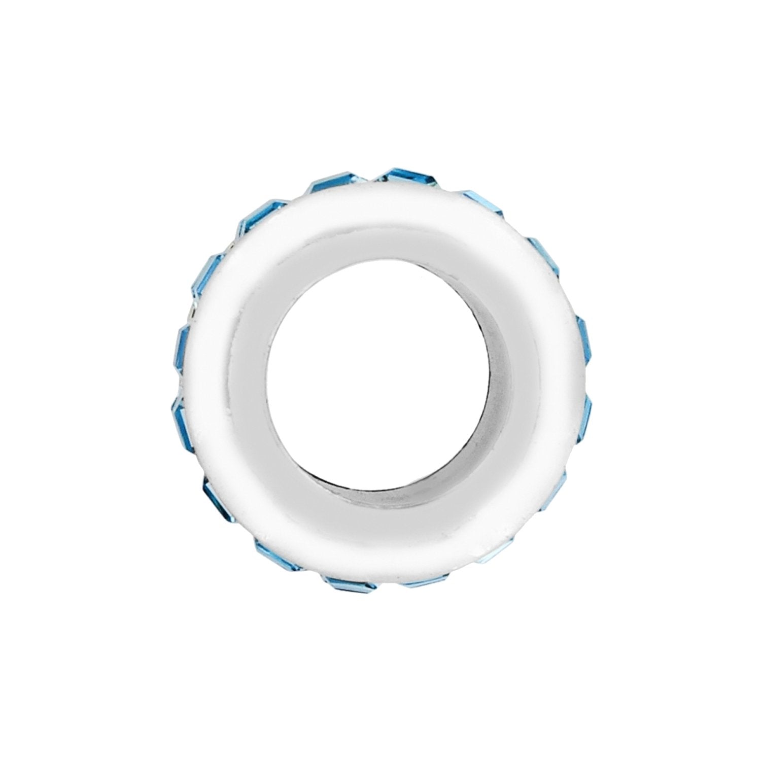 Spectrum Blue Bead Side View