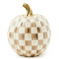 Mocha Check Pumpkin