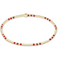 Gameday Hope Joy Pattern 2mm Bead Bracelet