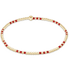 Gameday Hope Joy Pattern 2mm Bead Bracelet