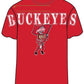 Ohio State Southern Split Oversized Tee