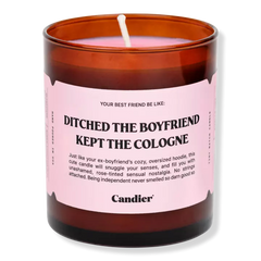 Ditched The Boyfriend, Kept The Cologne Candle - Candier Candles