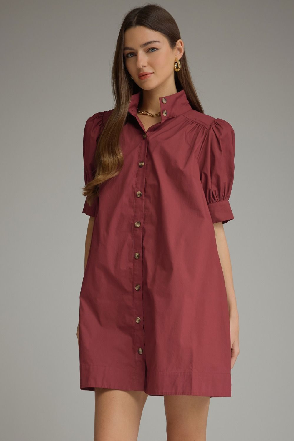 Abby Shift Red Dress