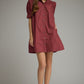 Abby Shift Red Dress