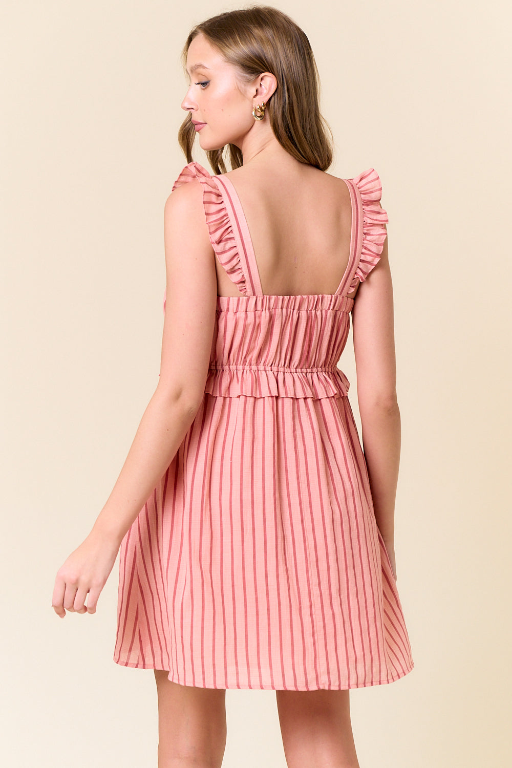 Annie Striped Mini Dress