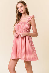 Annie Striped Mini Dress