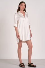 August Collared Shirt Dress