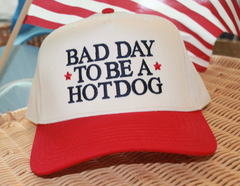 Bad Day To Be A Hot Dog Trucker Hat